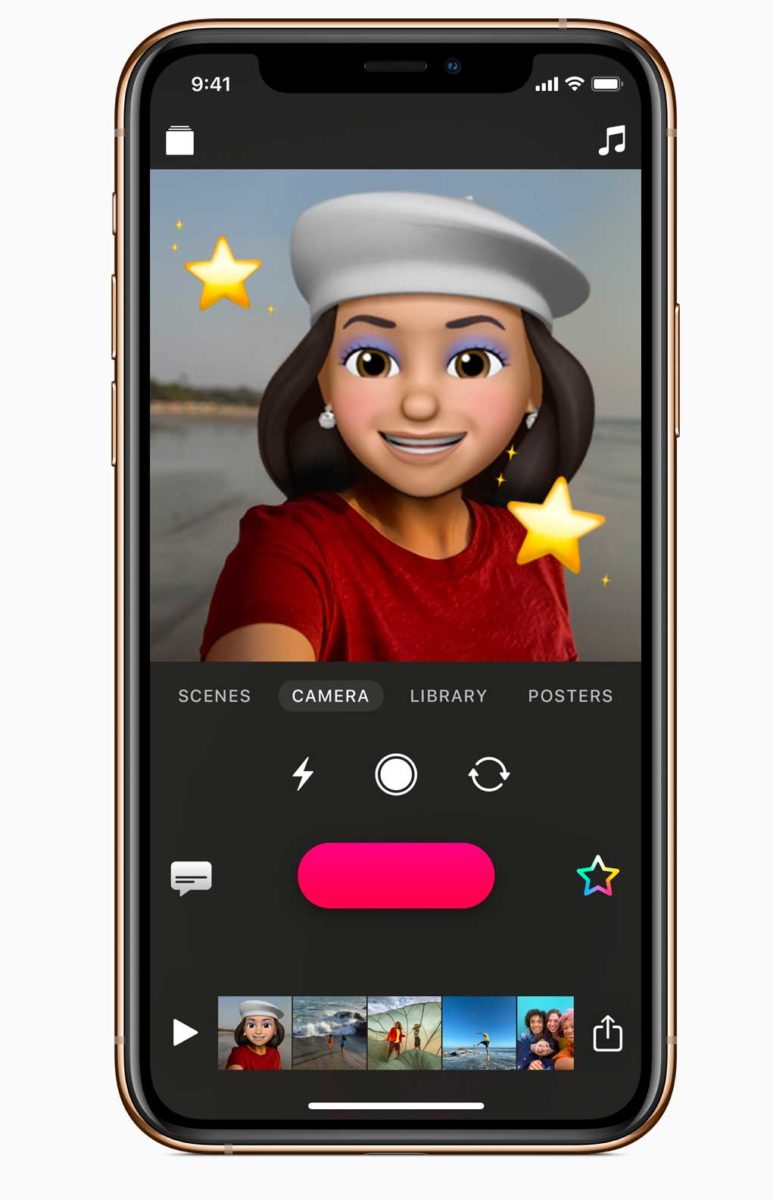 L’app Clips di Apple ora con Memoji, Animoji, nuovi adesivi e altro