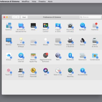 Come rimuovere il badge di notifica degli aggiornamenti di macOS