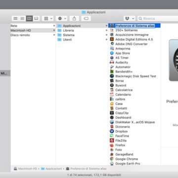 Come rimuovere il badge di notifica degli aggiornamenti di macOS