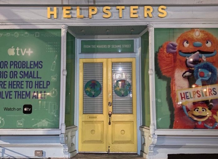 A New York il set per la serie per bambini di Apple TV + Helpsters