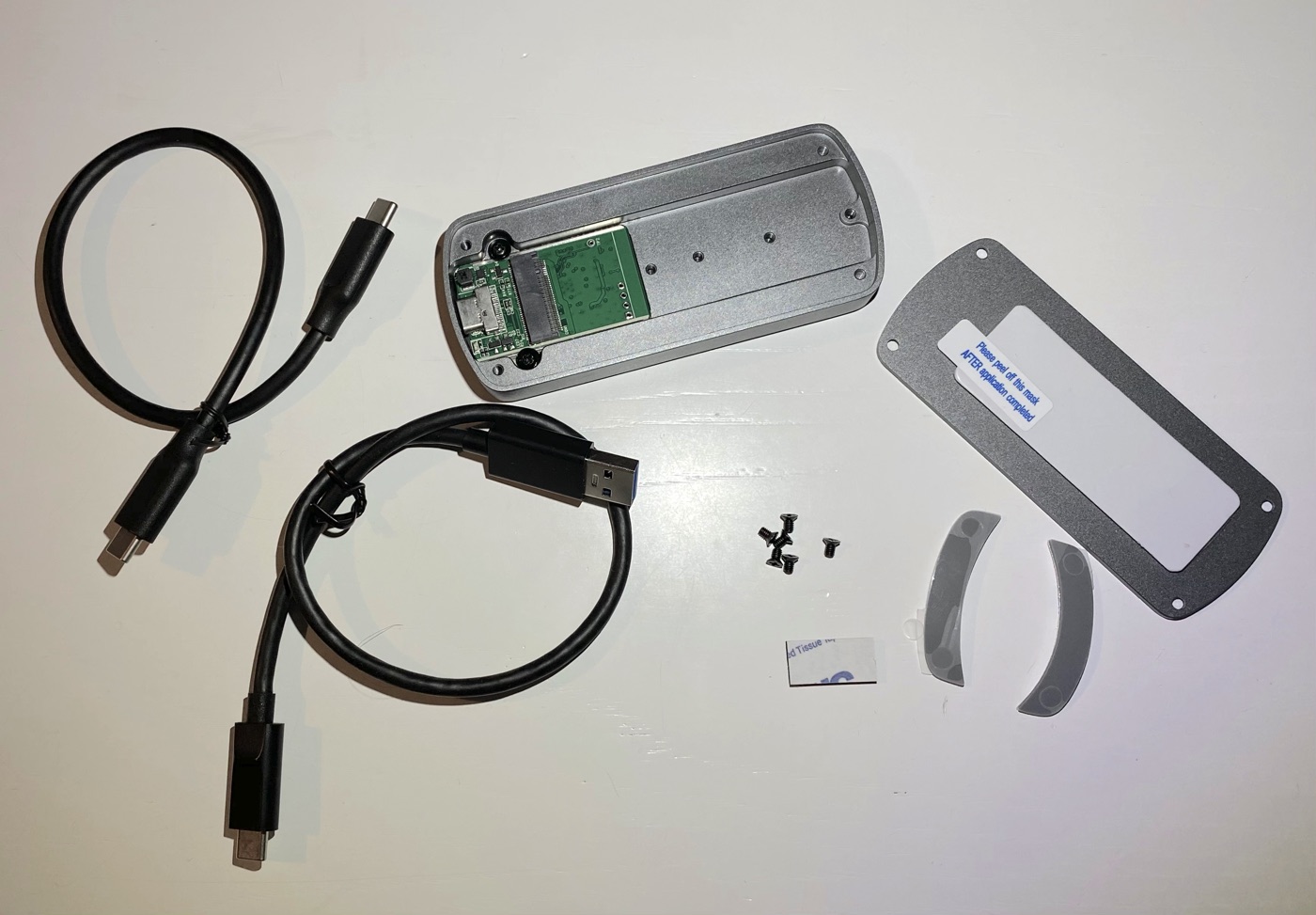 Recensione case Inateck SSD NVMe M.2 con USB 3.1 gen 2 super veloce per Mac, PC e iPad Pro Recensione case Inateck SSD NVMe M.2 con USB 3.1 gen 2 super veloce per Mac, PC e iPad Pro