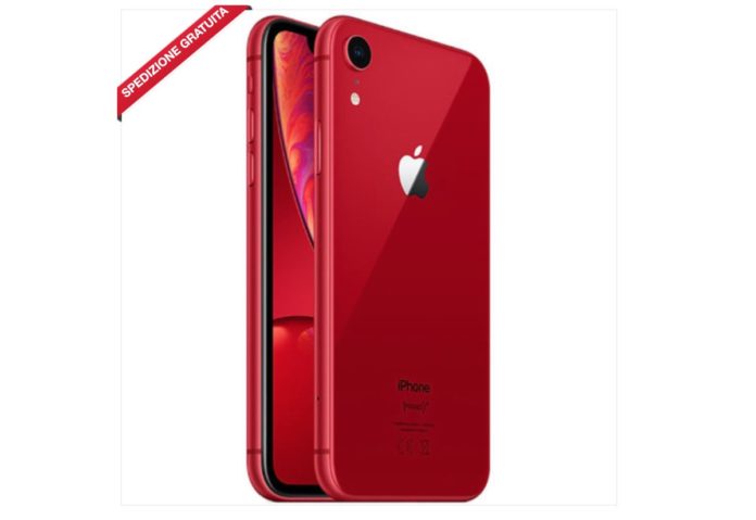 Solo oggi su eBay iPhone XR Rosso 64 GB a 569 €, 128 GB a 616 euro