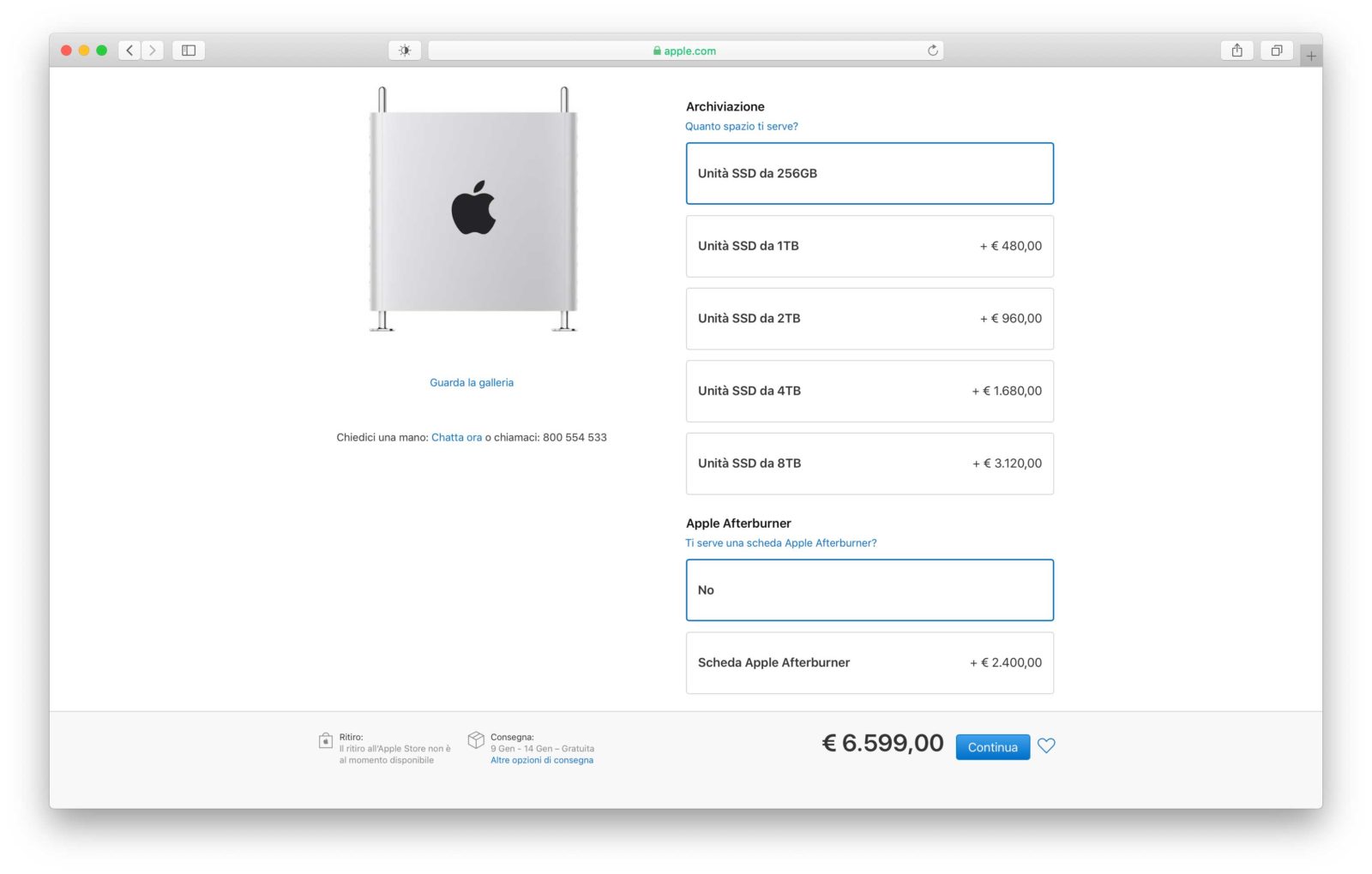 Mac Pro, si può ordinare con SSD da 8TB ma c’è già chi propone un’unità più veloce e meno costosa