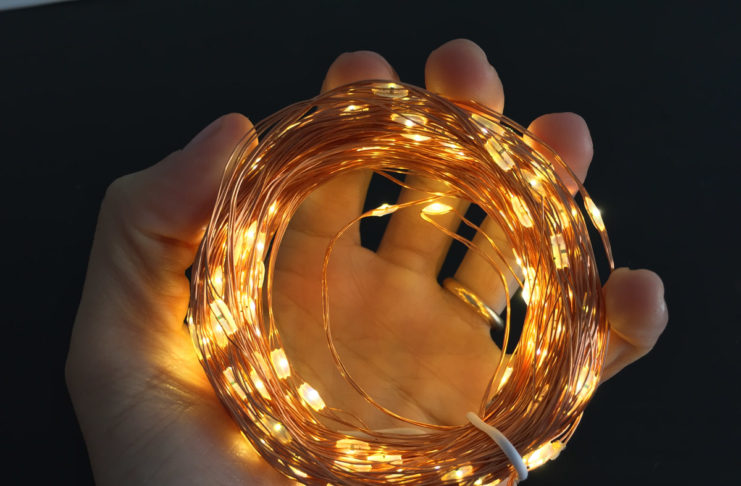 Recensione OxyLED TXD-300, la catena di luci LED con filo di rame