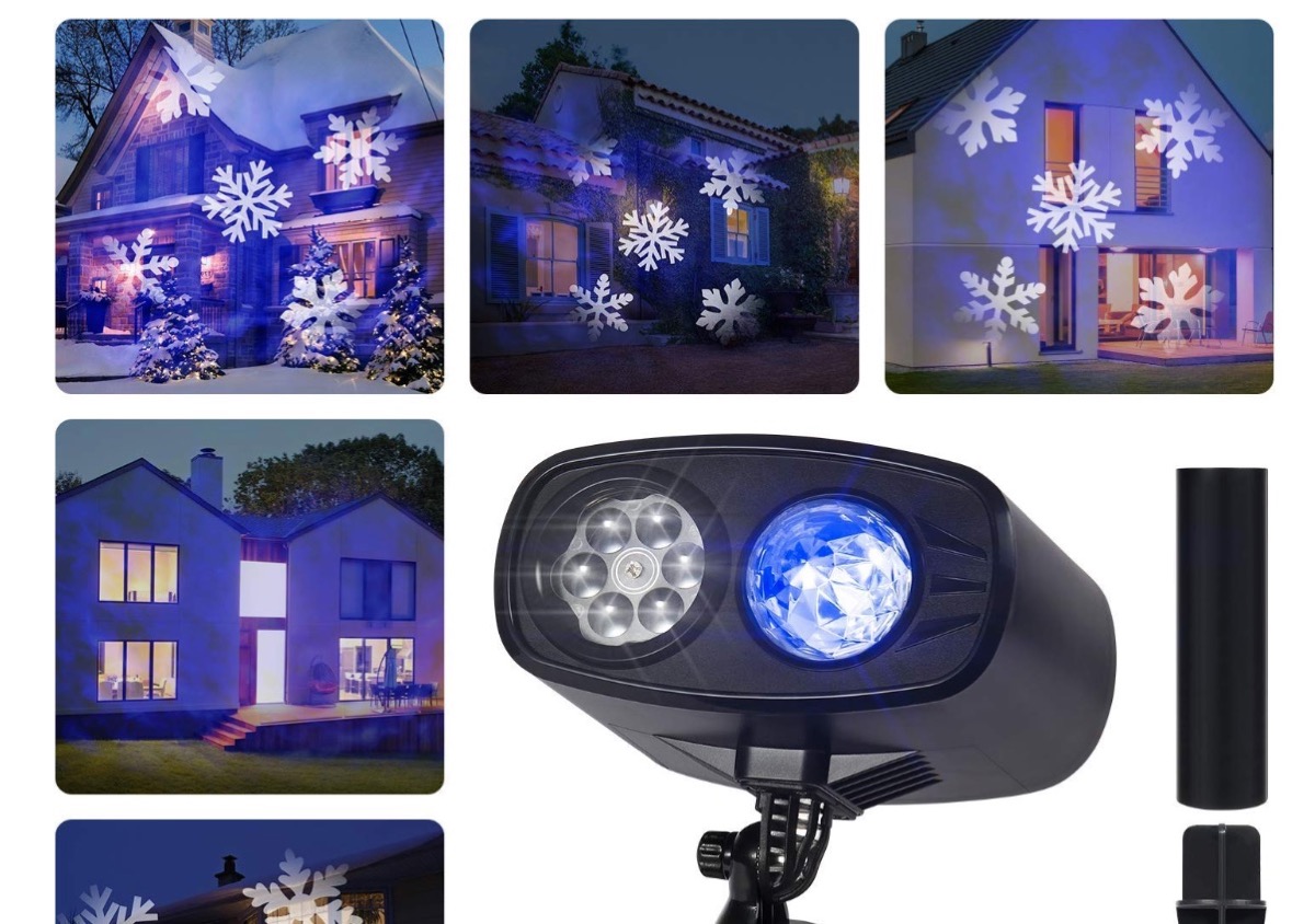 Proiettori di luci per Natale, vetrine e feste in offerta a partire da 11,10 euro