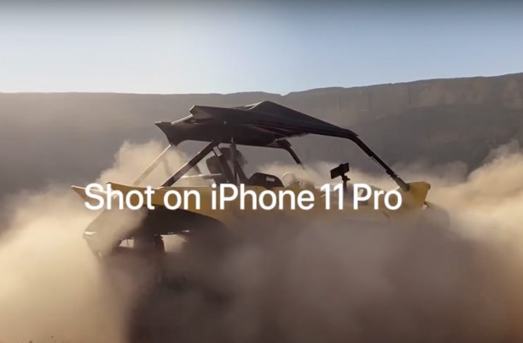 iPhone 11 Pro non ha paura della polvere nel nuovo spot di Apple