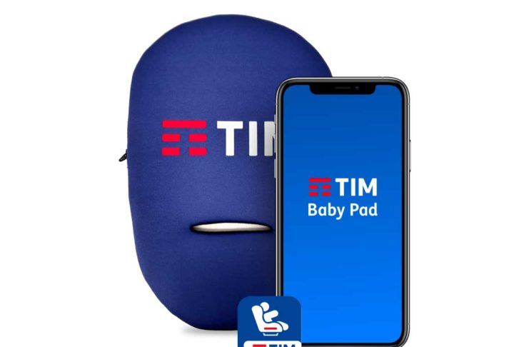 TIM BabyPad è un dispositivo per rilevare la presenza di un bambino sul seggiolino a bordo di un veicolo
