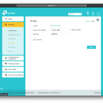 Recensione Kit Powerline TL-WPA7510, adattatore Wi-Fi ac con porta Gigabit