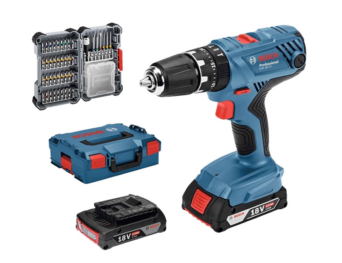 Bosch GSB 18V-21, trapano senza fili a prezzo regalato: solo al Cyber Monday