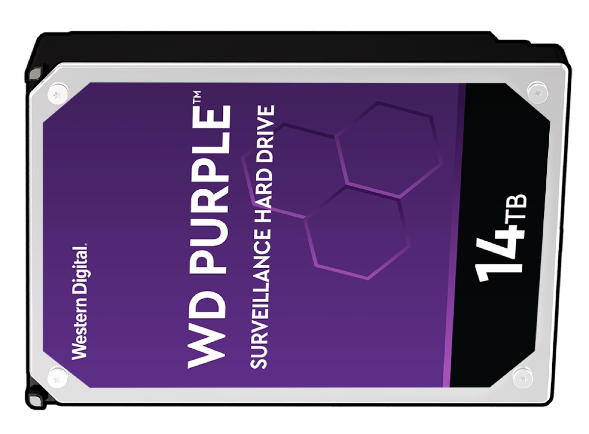 WD Purple 14 TB, il super-disco a misura di videosorveglianza