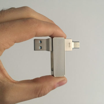 Recensione Xiaomi Jessis, la chiavetta USB-A e USB-C tutta in metallo