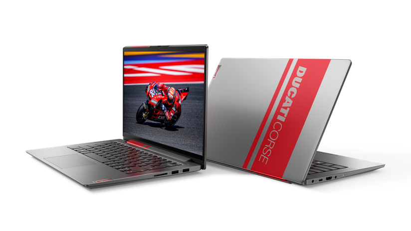 CES 2020: Lenovo e Ducati insieme per un laptop Windows 10 ispirato alle corse