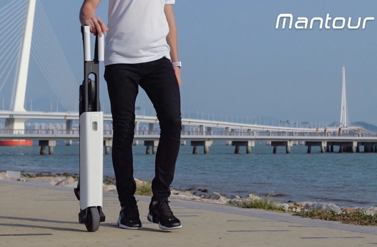 Mantour X è il nuovo scooter elettrico auto bilanciato che pesa solo 7 kg