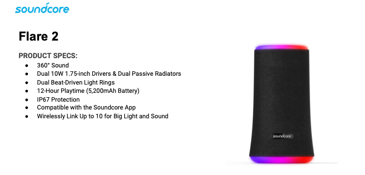 [EMBARGO MARTEDI]Al CES 2020 Anker presenta il primo flash LED Mfi, oltre a batterie portatili, proiettori e altro ancora