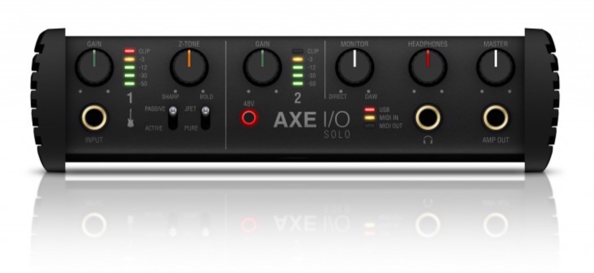 AXE I/O Solo l’interfaccia audio su misura dei chitarristi si evolve