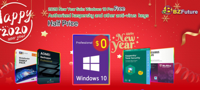 Windows 10 Pro gratis comprando uno dei software a metà prezzo su BZFuture