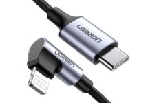 Cavo USB-C Lightning angolato, robusto e performante, in sconto a soli 11,99 euro