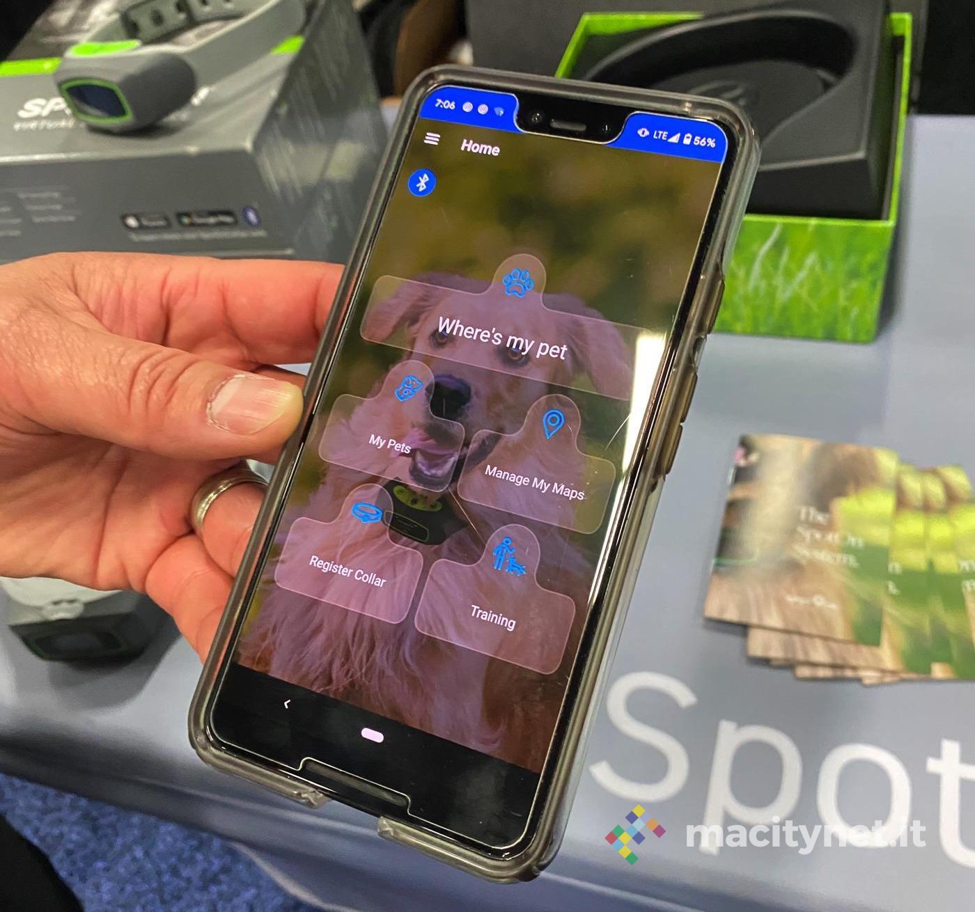 Al CES 2020 un recinto virtuale per cani con un collare che si attiva quando si allontana