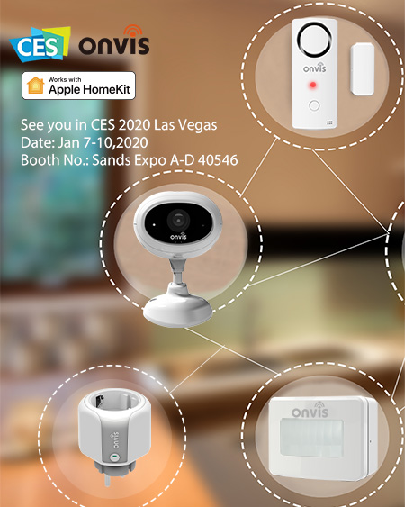 CES 2020, qualche dettaglio sulla videocamera Onvis compatibile con HomeKit