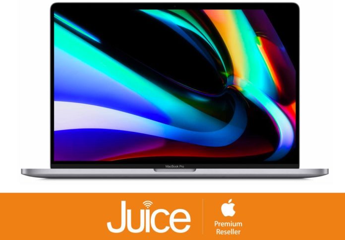 Da Juice MacBook Pro 16” si compra da 179,90 euro al mese, regalo incluso