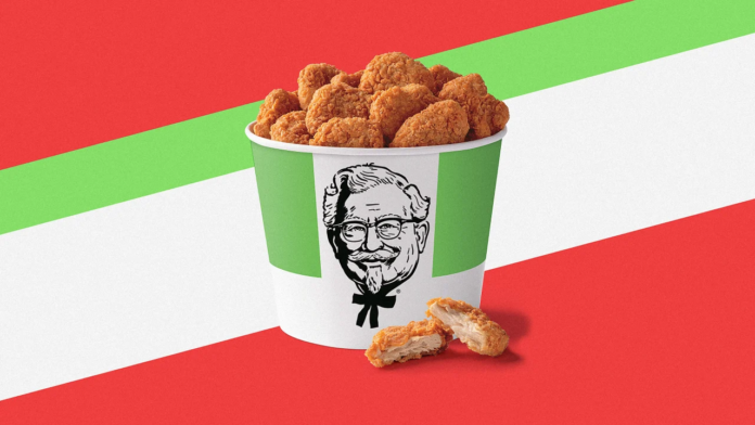 Il pollo di origine vegetale di KFC arriva a Charlotte e Nashville