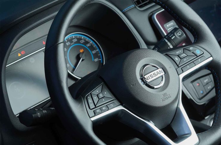 Nuova Nissan LEAF 62 kWh con maggiore autonomia e connettività