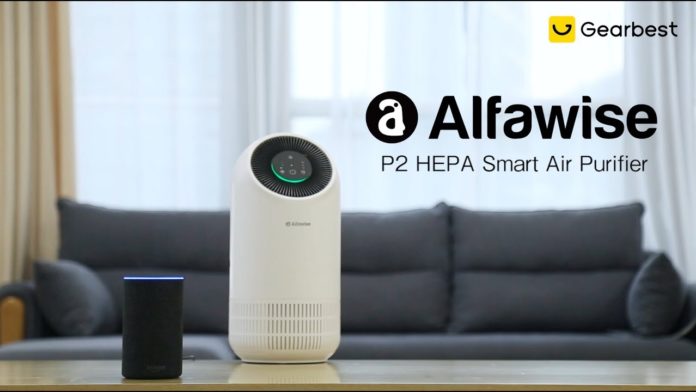 Alfawise P2 è in offerta lampo: bastano 57,79 euro per aria fresca e pulita in casa