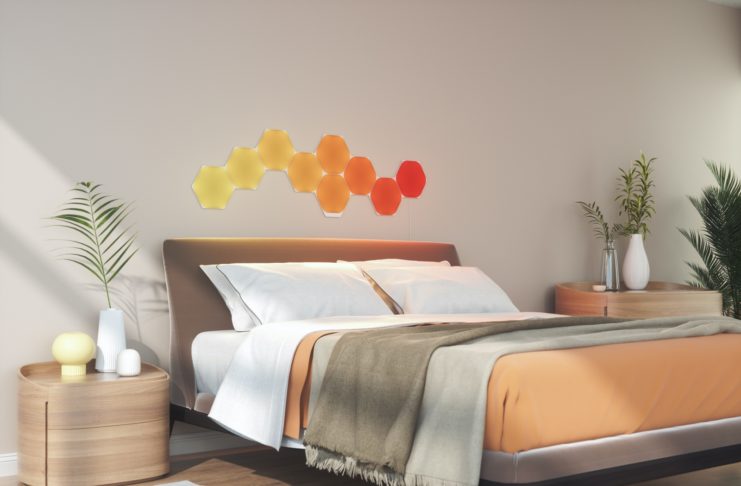Al CES 2020 i nuovi pannelli luminosi Nanoleaf che imparano e si adattano all’utente