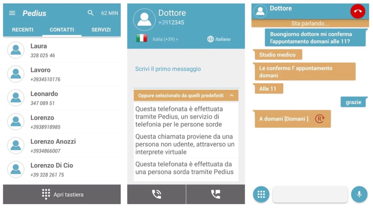 Pedius, l’app che fa telefonare i non udenti