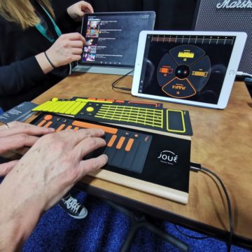 Play Joue, una speciale superficie da suonare con pad intercambiabili al CES 2020