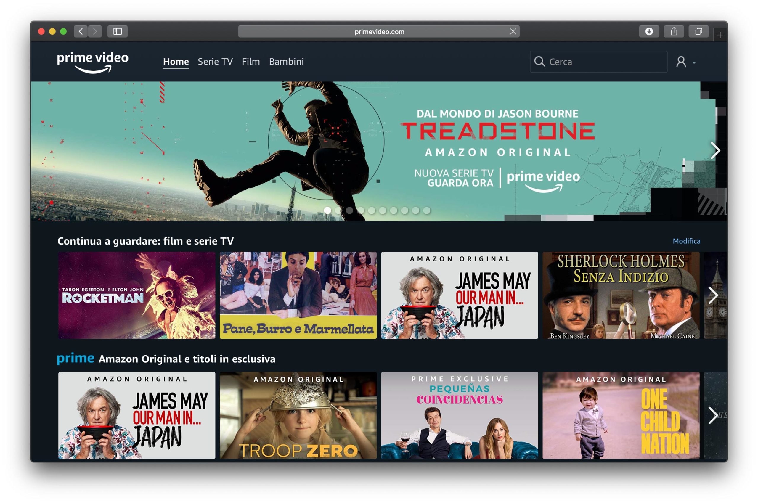 Amazon Prime Video investe nelle produzioni italiane Originali