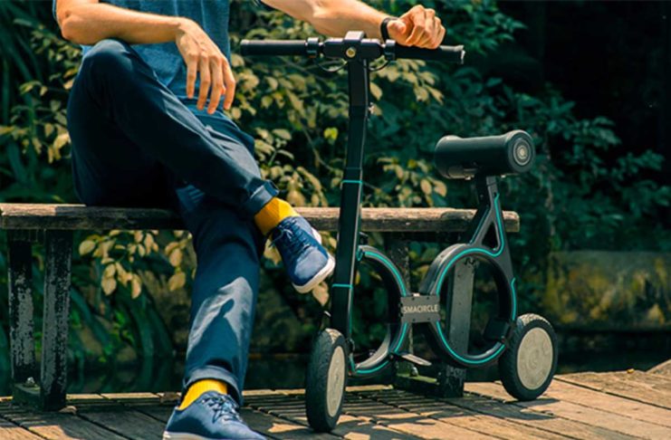 Smacircle S1, in vendita la bici elettrica che si può mettere in uno zaino