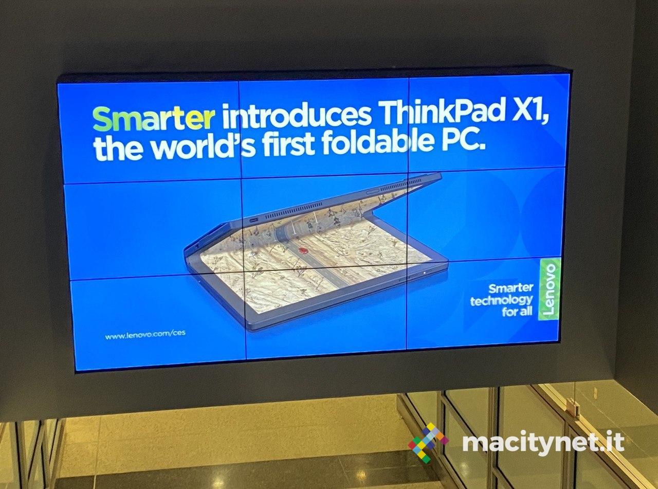 CES 2020, il portatile pieghevole ThinkPad X1 e altre novità di Lenovo
