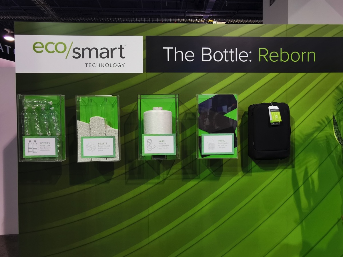 targus zaini bottiglie riciclate CES 2020