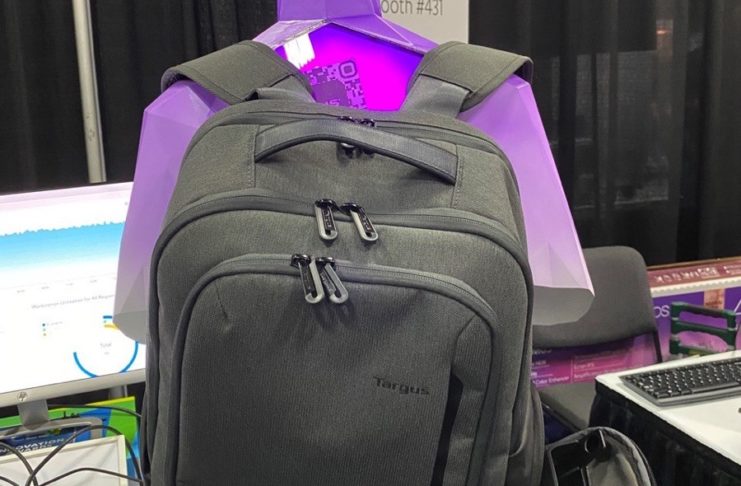 targus zaini bottiglie riciclate CES 2020
