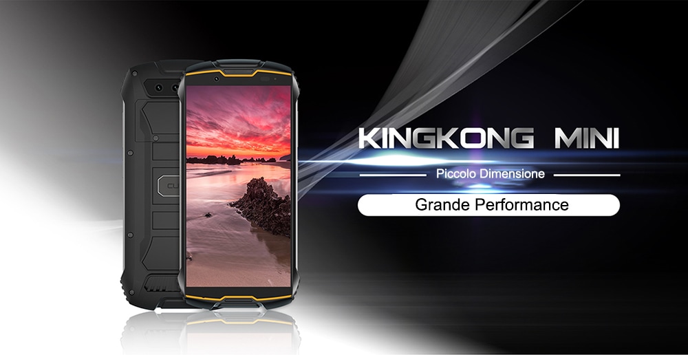 Cubot KINGKONG MINI, lo smartphone indistruttibile formato micro da 4 pollici a 92,75 euro