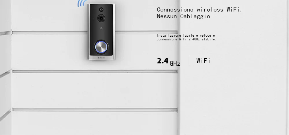 Alfawise L18, il campanello wireless con camera integrata ora in offerta lampo a 38 euro