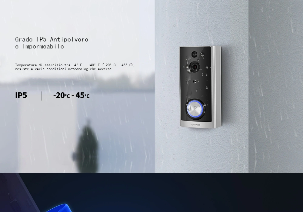 Alfawise L18, il campanello wireless con camera integrata ora in offerta lampo a 38 euro