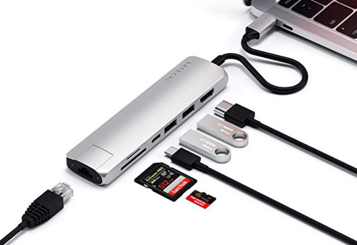 Disponibile l’adattatore USB-C Slim Multi-Port con Ethernet di Satechi