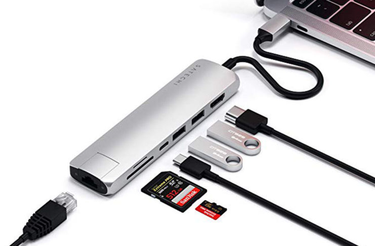 Disponibile l’adattatore USB-C Slim Multi-Port con Ethernet di Satechi