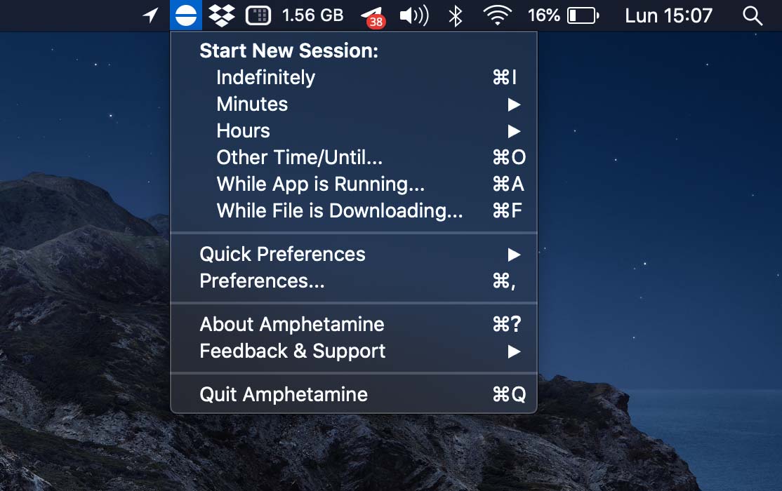 Amphetamine 5, aggiornata l’app per mantenere sveglio il Mac
