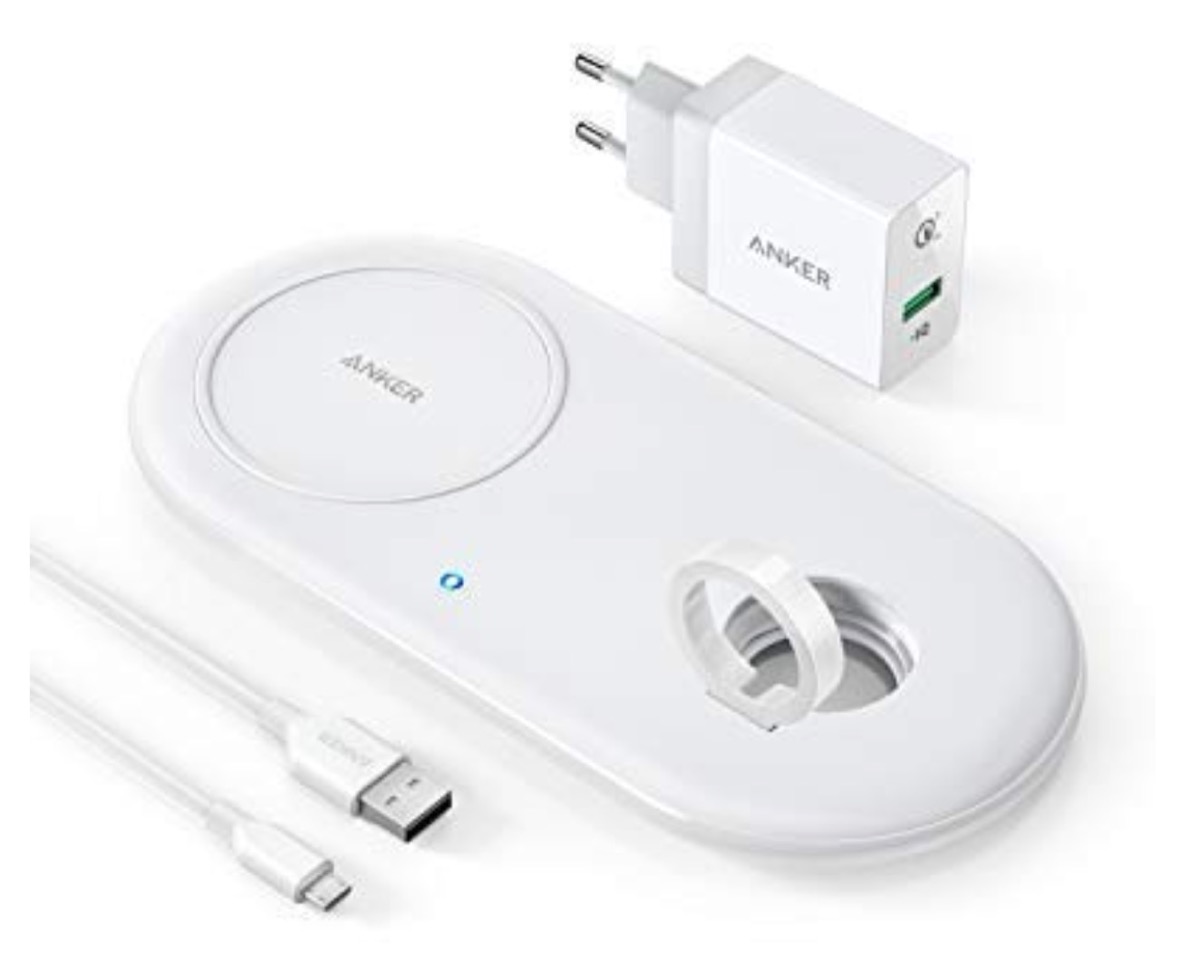 Caricatori wireless Anker per iPhone e Apple Watch (anche insieme) a soli 29,99 euro