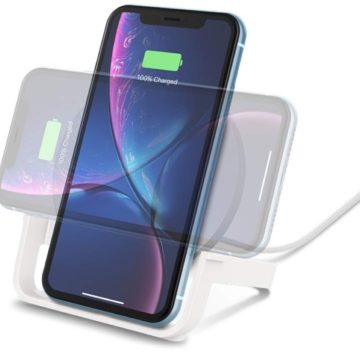 Belkin Boost Up, il pad di ricarica wireless con funzione stand in sconto per poche ore