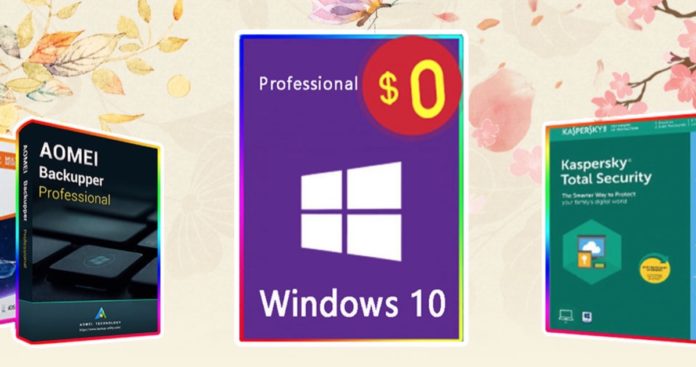 Gratis le licenze per Windows 10 Pro con uno dei software in promozione a metà prezzo