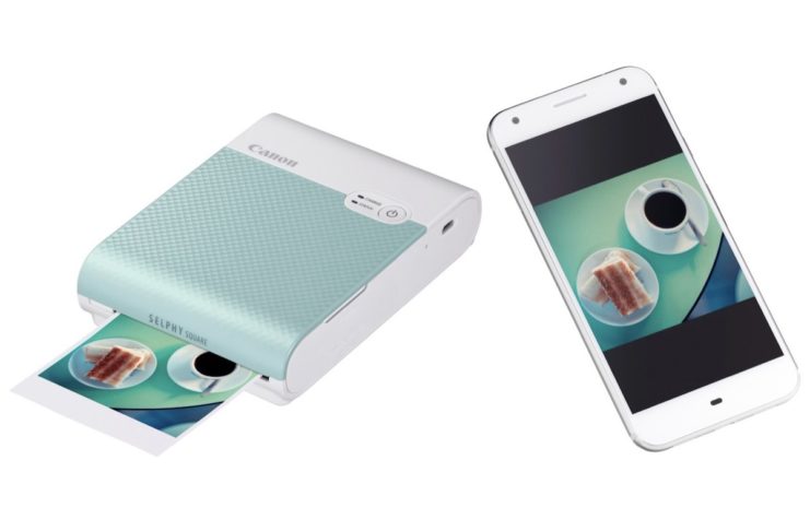 Canon SELPHY SQUARE QX10: foto a sublimazione e adesive da iPhone e Android