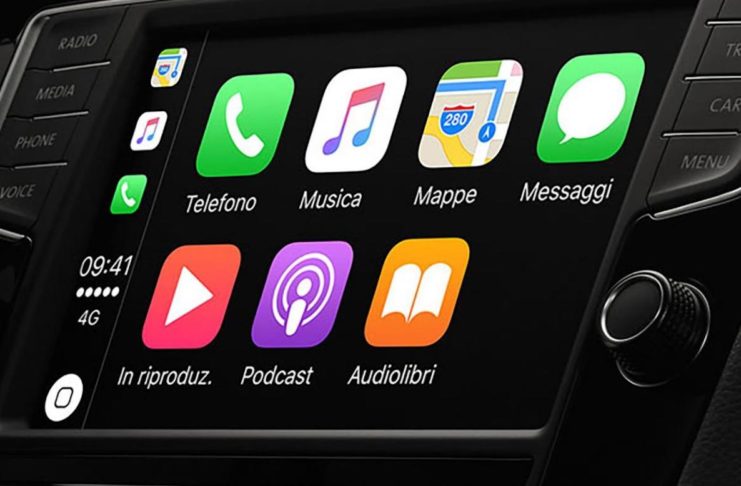 Il video di CarPlay in esecuzione su Raspberry Pi 3