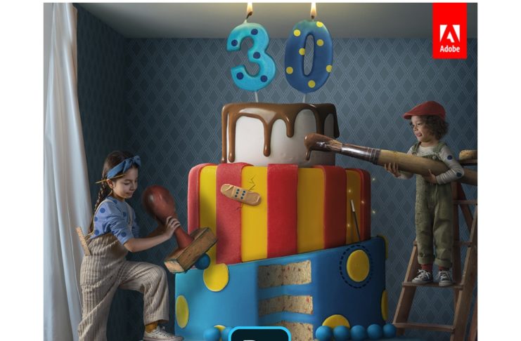 Photoshop celebra 30 anni, Adobe migliora strumenti, prestazioni e risultati