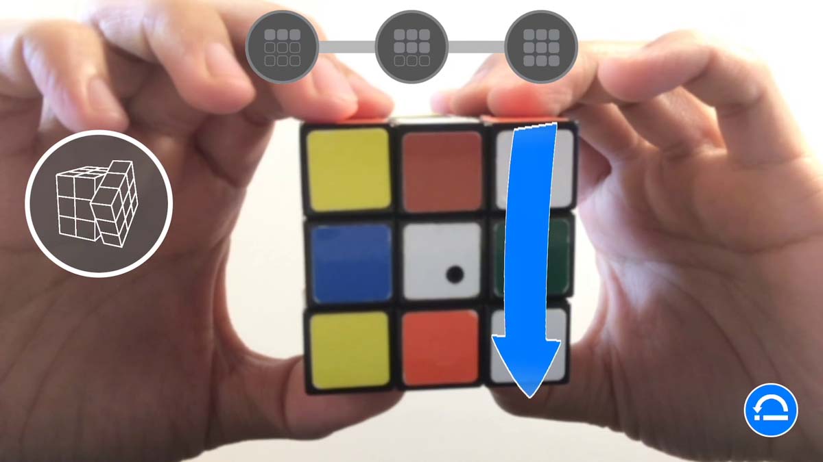 Cube AR risolve il cubo di Rubik sull’iPhone con la Realtà Aumentata