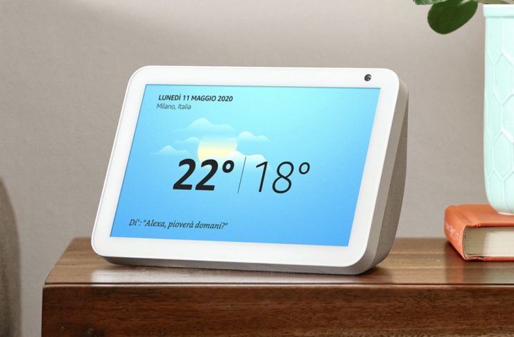 Amazon Echo Show 8 con video e Alexa vi mostra Prime, Youtube e sorveglia la casa