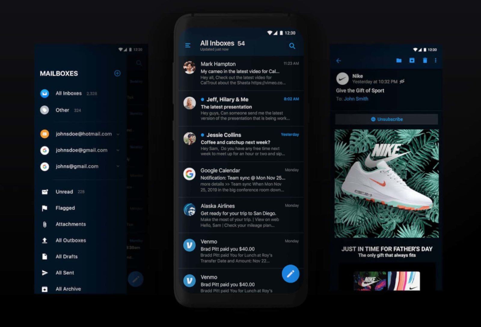 L’app Edison Mail per la gestione della posta invia dati ad inserzionisti